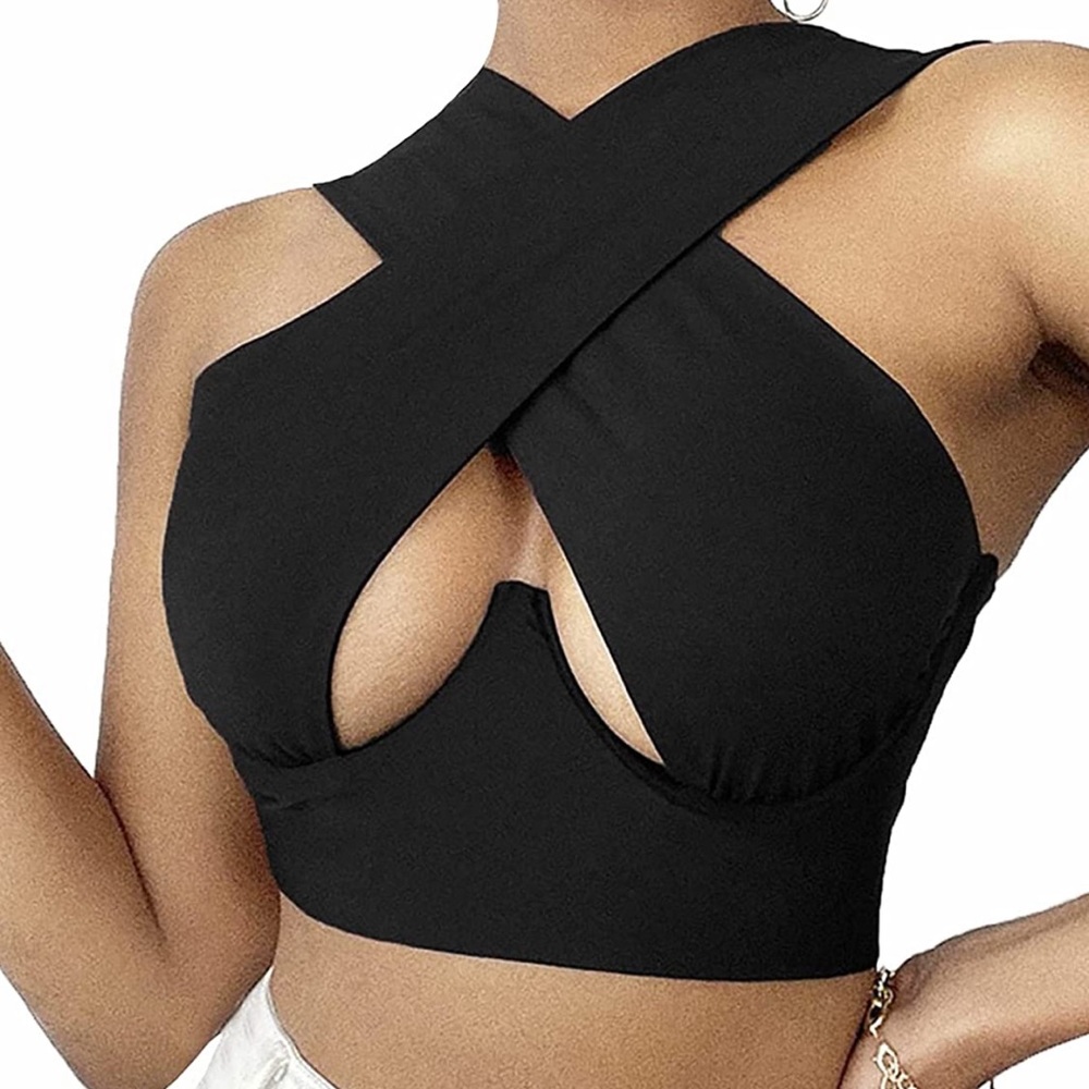 Halter crop top